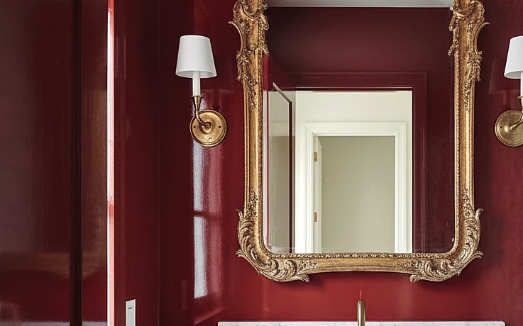 Powder room color